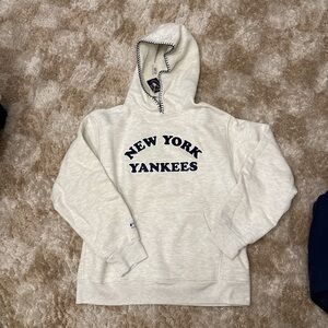 Madhappy Cream New York Yankees Hoodie
